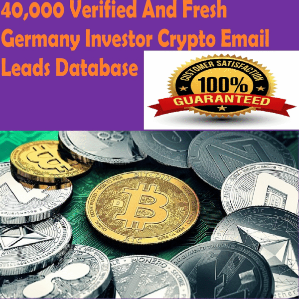 40,000 Germany-Based Crypto Leads – Target Real Crypto Buyers & Blockchain Investors - Image 2