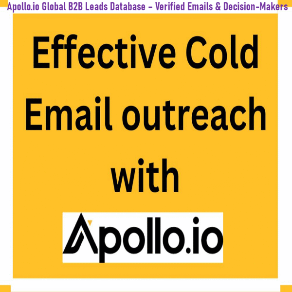 Apollo.io Global B2B Leads Database – Verified Emails & Decision-Makers - Image 2
