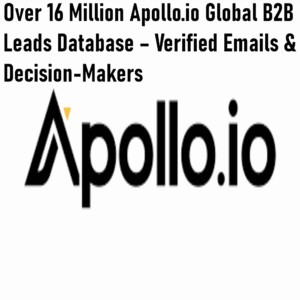 Apollo.io Global B2B Leads Database – Verified Emails & Decision-Makers