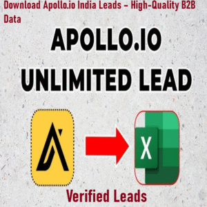 Download Apollo.io India Leads – High-Quality B2B Data