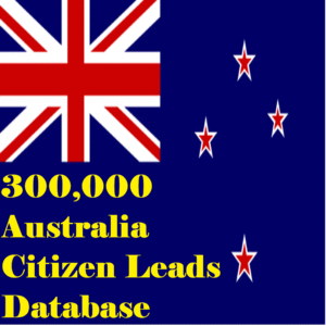 300,000 Verified Australia Citizen Leads – B2C Consumer Contact Database 2025