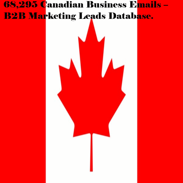 Canada B2B Email Database – 68,000+ Verified Business Leads for 2025 - Image 2