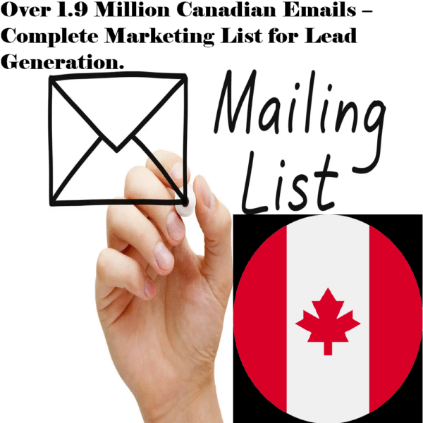 1.9 Million+ Verified Canada Email List – Updated Consumer & B2B Database 2025 - Image 2