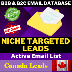 522,000+ Verified Canada Combo Email List – Consumer & Business Database 2025