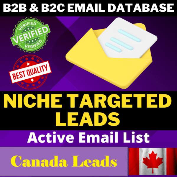 522,000+ Verified Canada Combo Email List – Consumer & Business Database 2025