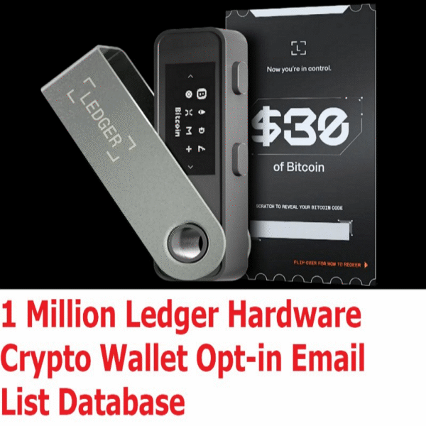 1 Million+ Verified Ledger Hardware Wallet Users – Crypto Email Leads Database 2025 - Image 2