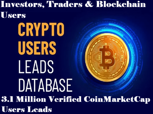 3.1 Million+ CoinMarketCap Crypto Email Database – Investors, Traders & Blockchain Users - Image 3