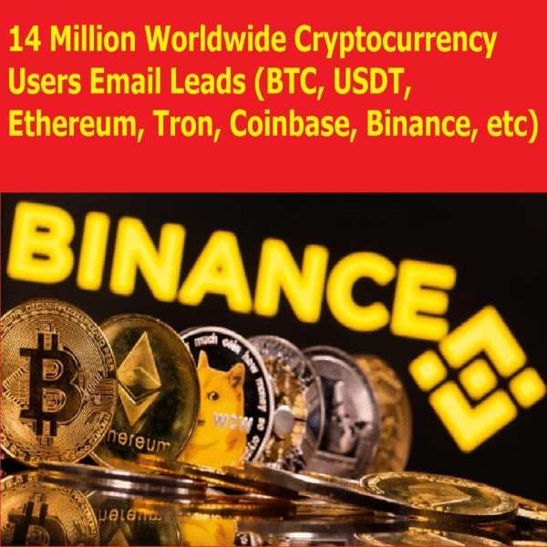 Massive 14M+ Worldwide Crypto Email Leads – Target Active Traders, Investors & Enthusiasts - Image 3