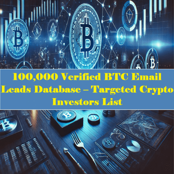 100,000 Verified BTC Email Leads Database – Targeted Crypto Investors List - Image 2