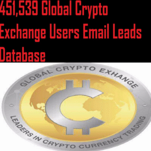 450,000+ GlobalCryptoExchange Leads – Opt-in Active Crypto Traders Email List