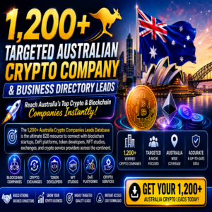 2026 Australia Crypto Business Directory – 1,200+ Verified Company Leads