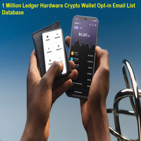 1 Million+ Verified Ledger Hardware Wallet Users – Crypto Email Leads Database 2025 - Image 3
