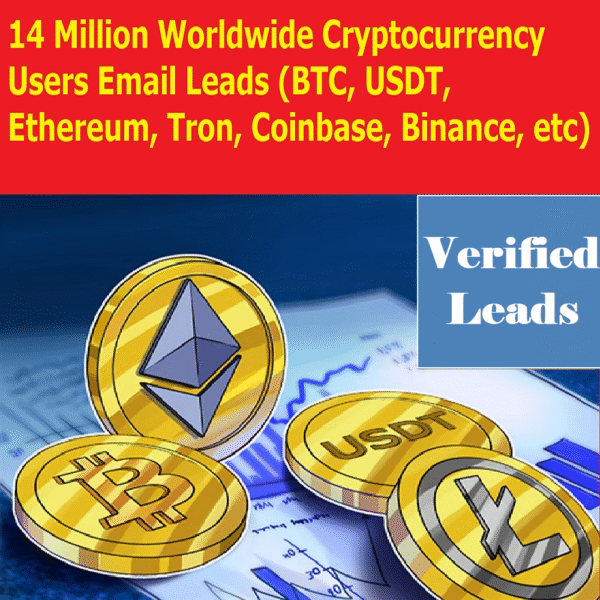 Massive 14M+ Worldwide Crypto Email Leads – Target Active Traders, Investors & Enthusiasts - Image 2