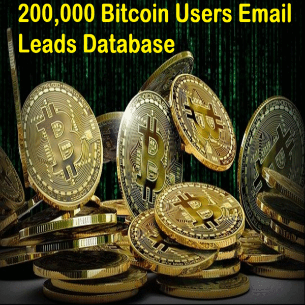 200,000 Bitcoin Email Leads Database – Crypto Marketing Made Easy - Image 3