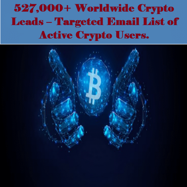 527,000+ Global Crypto Leads Database – Verified Cryptocurrency Email List - Image 3