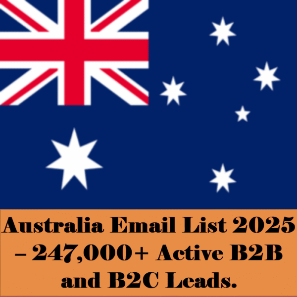 Australia Email List 2025 – 247,000+ Active B2B and B2C Leads - Image 3