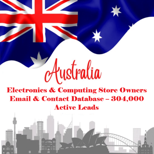Australia Electronics & IT Shops Leads Database (304,000+) – Retailers, Wholesalers & Decision Makers - Image 2