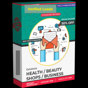 India Health & Beauty Shops Contact Database – Verified Leads