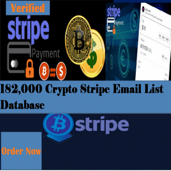 182,000 Verified Crypto Stripe Users Email List – Global B2C Buyers Database - Image 2