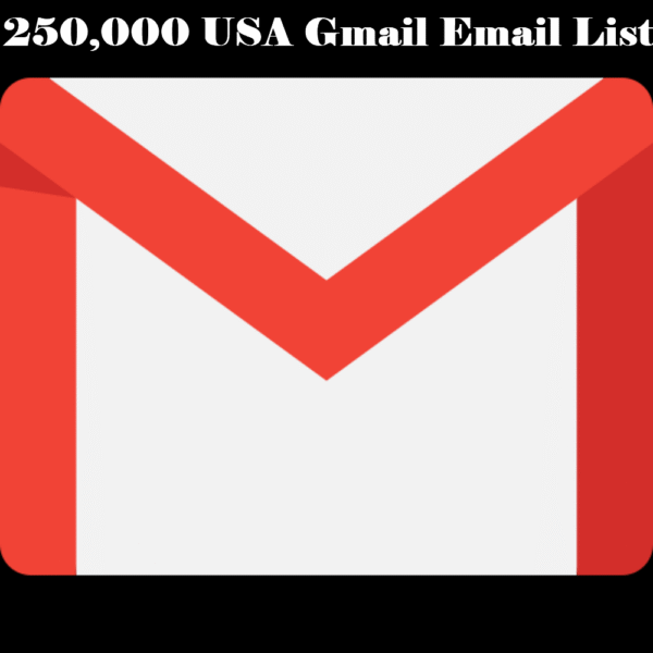 250,000 Verified USA Gmail Email Leads – High-Deliverability Consumer List