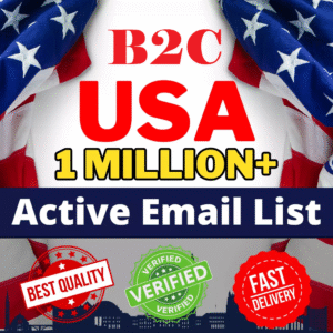 USA B2C Email List – Verified Consumer Leads for Marketing