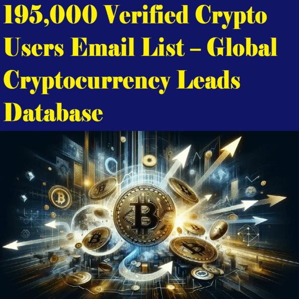 195,000 Verified Crypto Users Email List – Global Cryptocurrency Leads Database - Image 2