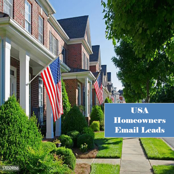 1.3 Million+ Verified USA Homeowners Email Leads – Targeted Consumer List