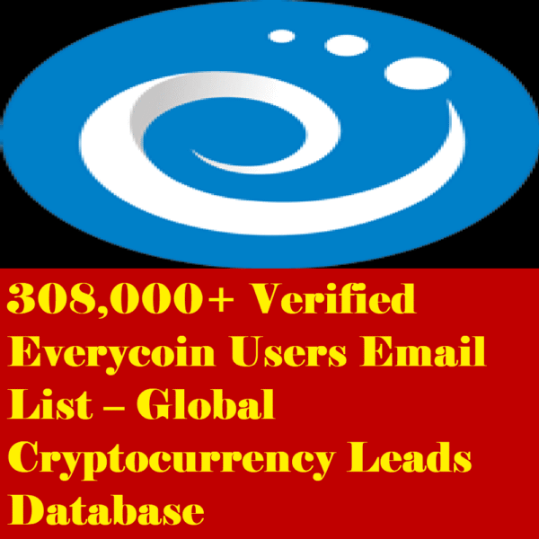 Everycoin Crypto Users Email List – 308,000+ Crypto Leads for Cold Email Campaigns - Image 2