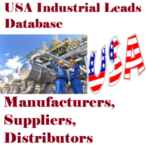 USA Industrial Leads Database – Manufacturers, Suppliers, Distributors