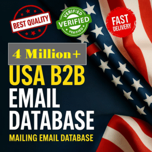 4 Million+ USA Business Leads – B2B Email List for Marketing