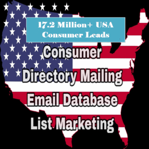 17.2 Million+ USA Consumer Leads – Verified B2C Database (All States)