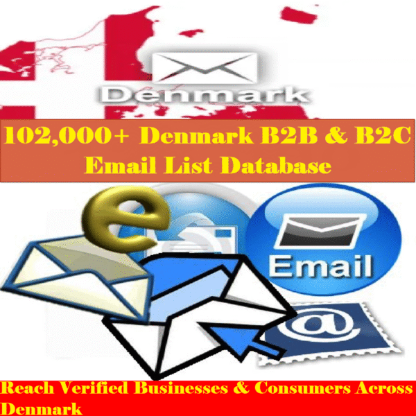 102,000+ Verified Denmark B2B & B2C Email Leads – Businesses & Consumers Database - Image 2