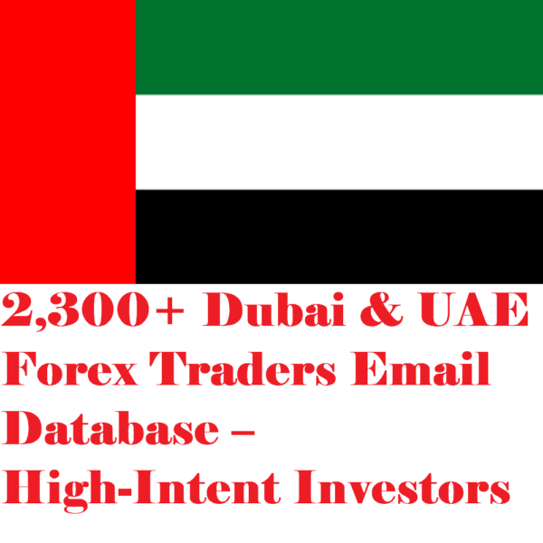 2,300+ Dubai & UAE Forex Traders Email Database – High-Intent Investors - Image 2