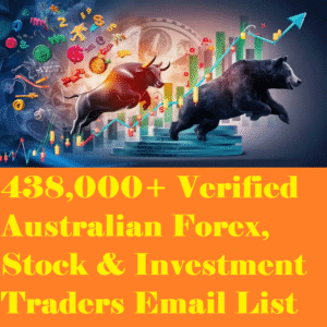 438,000+ Verified Australian Forex, Stock & Investment Traders Email List
