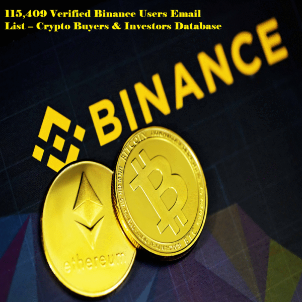 115,409 Verified Binance Users Email List – Crypto Buyers & Investors Database - Image 2