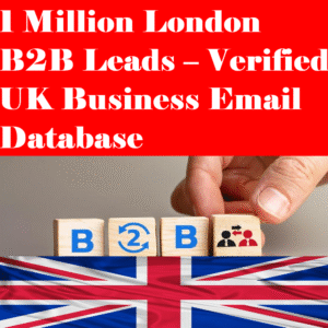 1 Million London B2B Leads – Verified UK Business Email Database