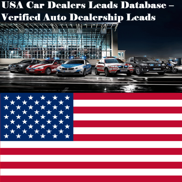 USA Car Dealers Leads Database – Verified Auto Dealership Leads