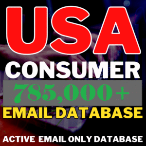 785,000+ USA B2C Email Leads – Boost Your Email Marketing ROI