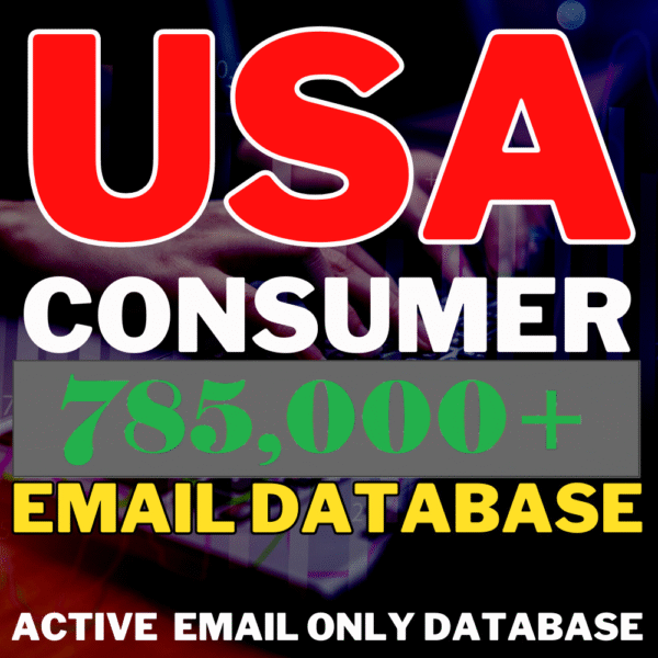 785,000+ USA B2C Email Leads – Boost Your Email Marketing ROI