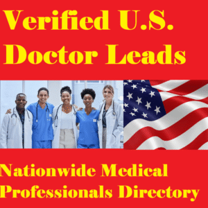 USA Doctors Email List – Verified Medical Professionals Database