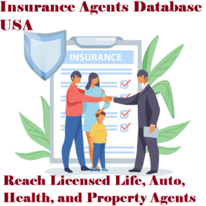 U.S. Insurance Agents Email List – Verified Nationwide Leads Database