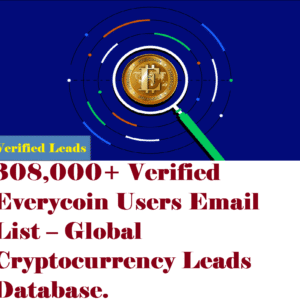 Everycoin Crypto Users Email List – 308,000+ Crypto Leads for Cold Email Campaigns