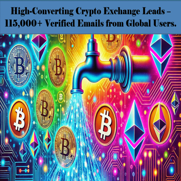 115,000+ Verified GlobalCrypto Exchange Users Email List – Worldwide Crypto Traders Database - Image 2