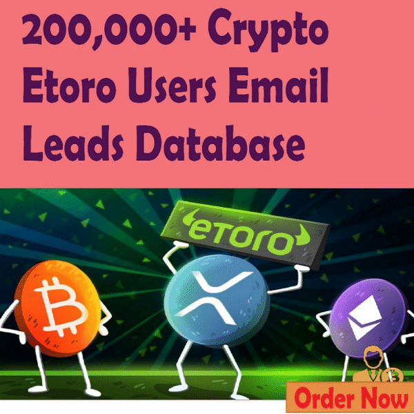 200,000+ eToro Cryptocurrency Users Email List – High-Intent B2C Leads - Image 2