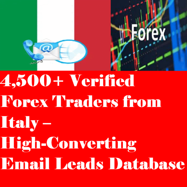 4,500+ Verified Forex Traders from Italy – High-Converting Email Leads Database - Image 2