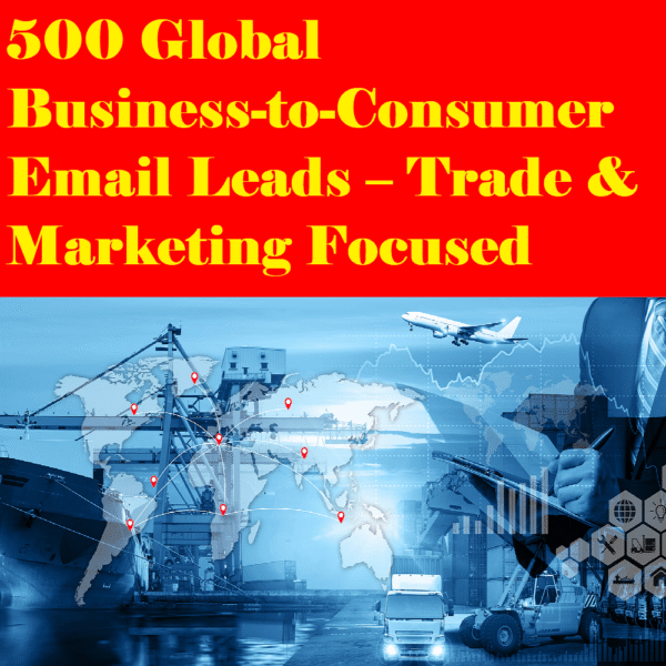 500 Verified Global B2C Trade & Marketing Email List – Ready-to-Use Leads - Image 2