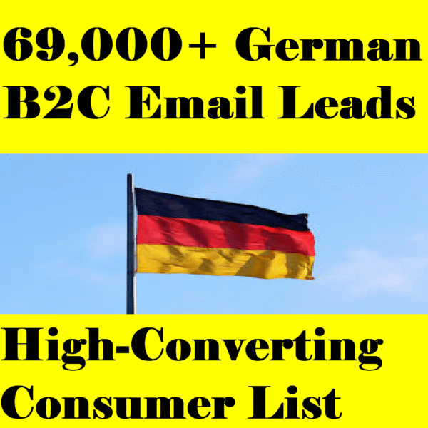 69,000+ Germany Consumer (B2C) Leads – Verified Email List - Image 2