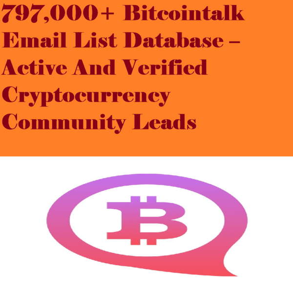 797,000+ Bitcointalk Email List Database – Active Cryptocurrency Community Leads - Image 2