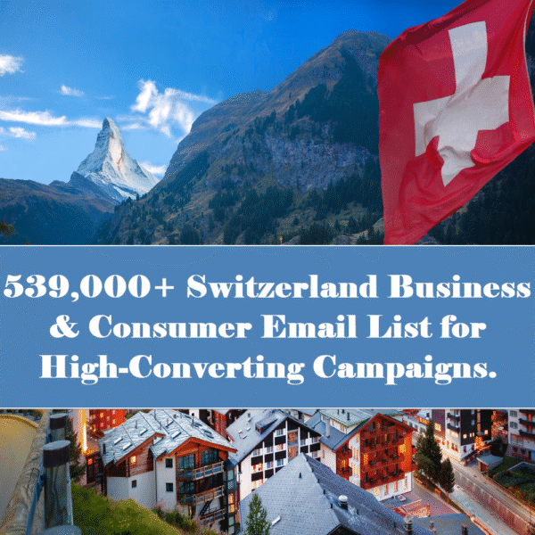 539,000+ Verified Switzerland Email List – B2B & B2C Leads Database - Image 2