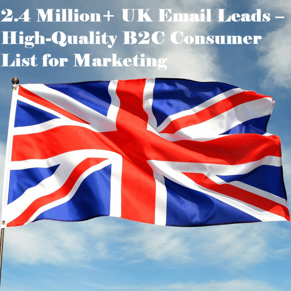 2.4 Million+ UK Consumer Emails – Targeted B2C Email Marketing List - Image 2